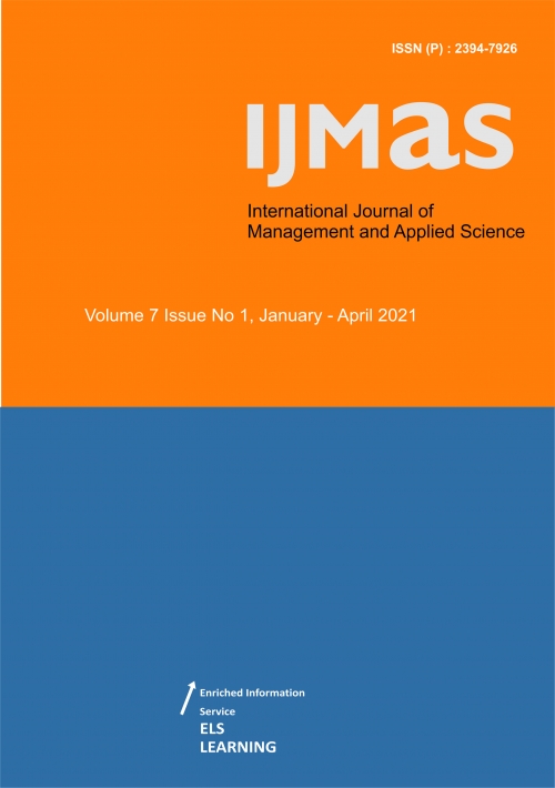 International Journal of Management and Applied Science